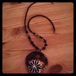 Anthropologie bohemia Africa necklace